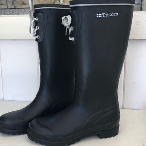 Tretorn tall rain boot size 39/9